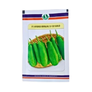 Sungro S-132 Gold F1 Hybrid Brinjal Seeds