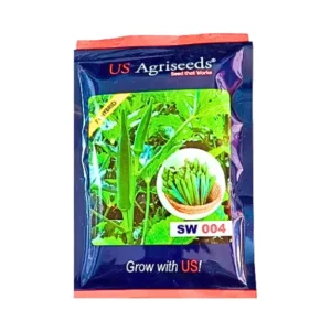 New Us Agriseeds SW 004 F1 Hybrid Okra Seeds